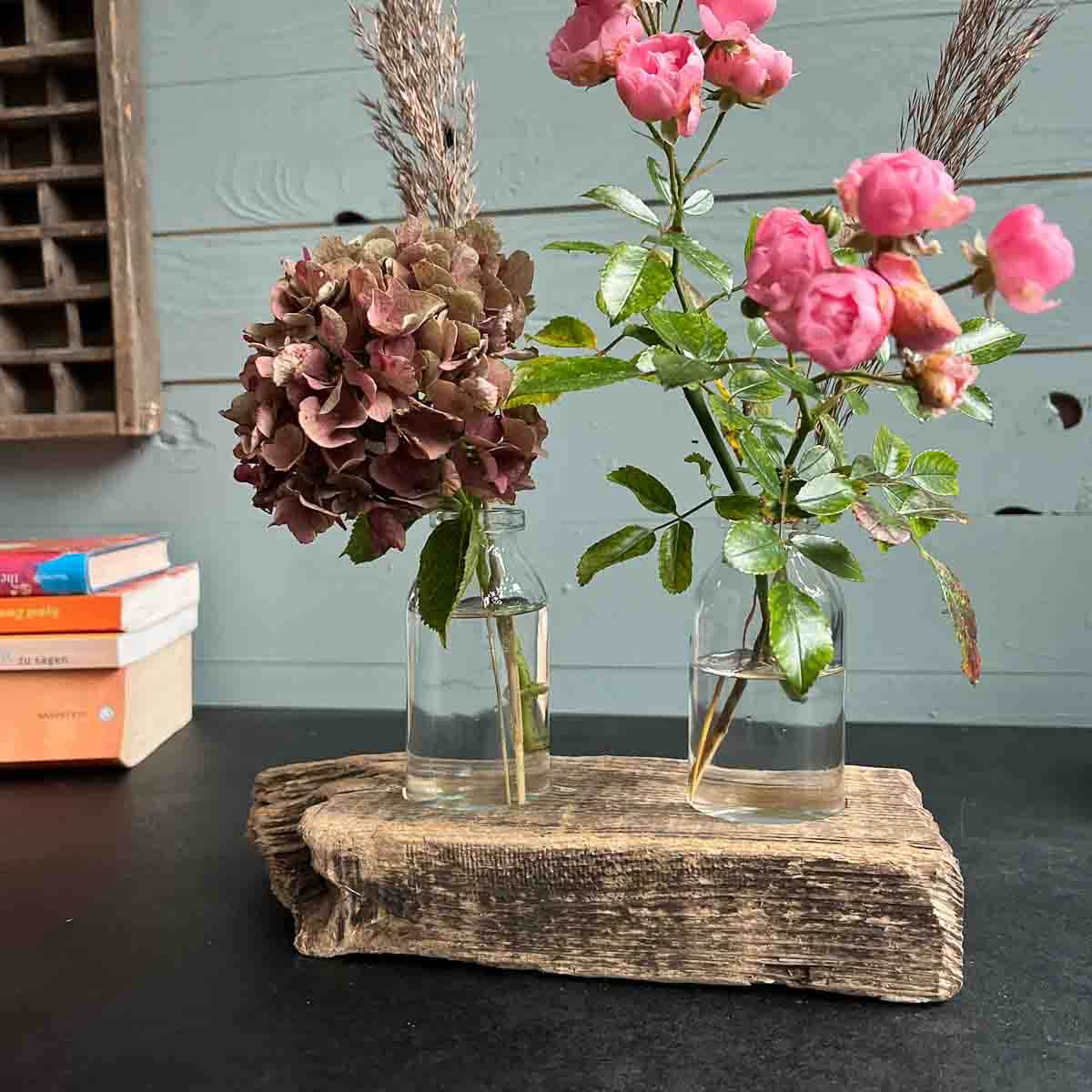 Treibholz Vase Alte Liebe