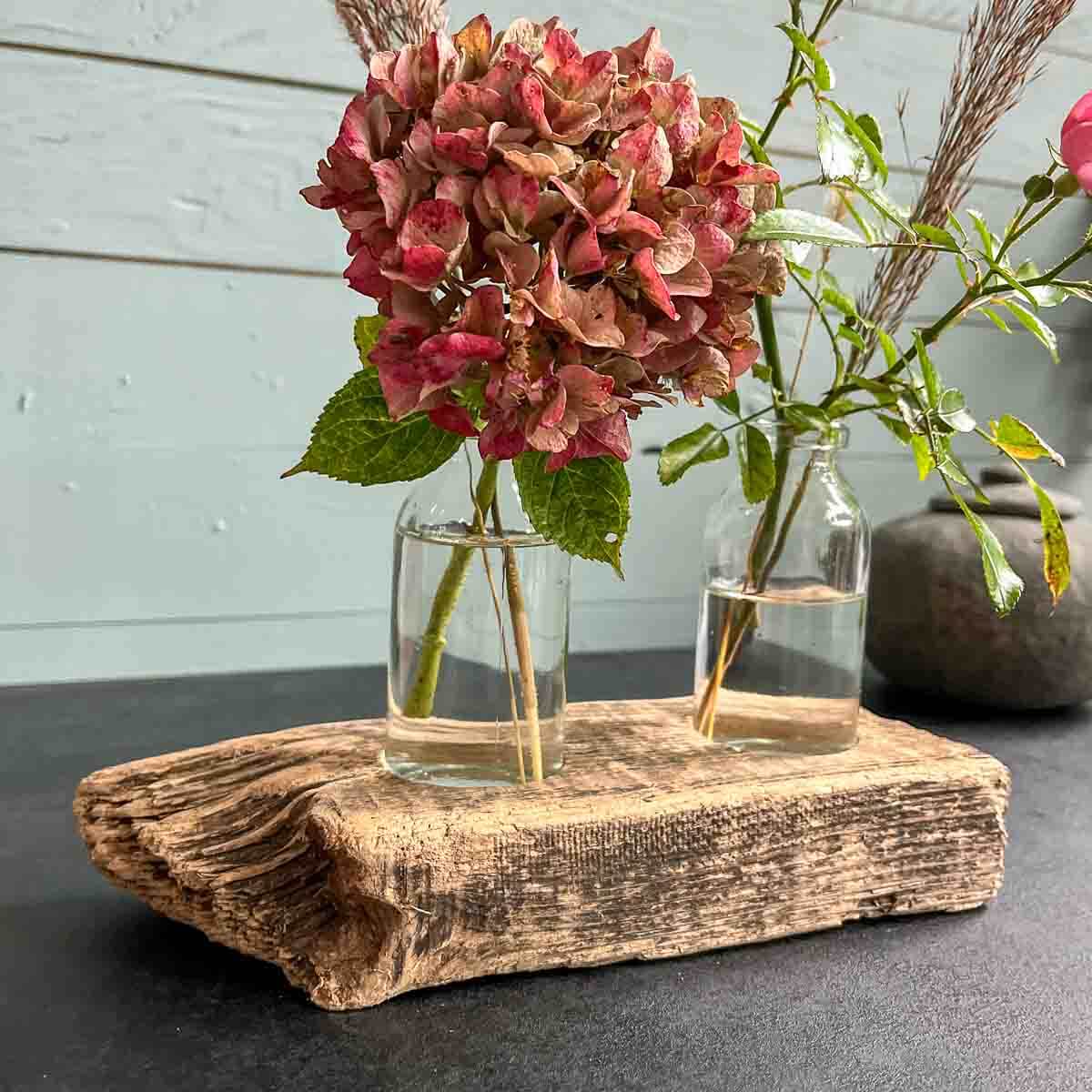 Treibholz Vase Alte Liebe