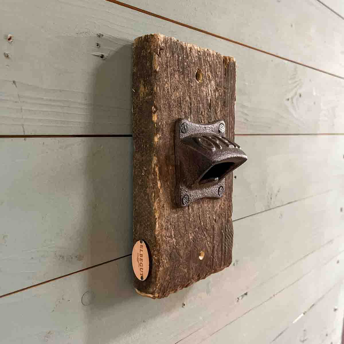 Treibholz Wand Flaschenöffner Strandkrabbe