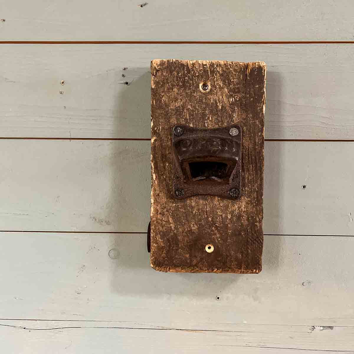 Treibholz Wand Flaschenöffner Strandkrabbe