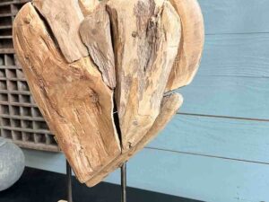 Treibholz Herz Seefahrerherz