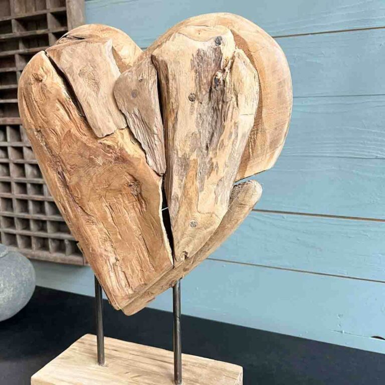 Treibholz Herz Seefahrerherz