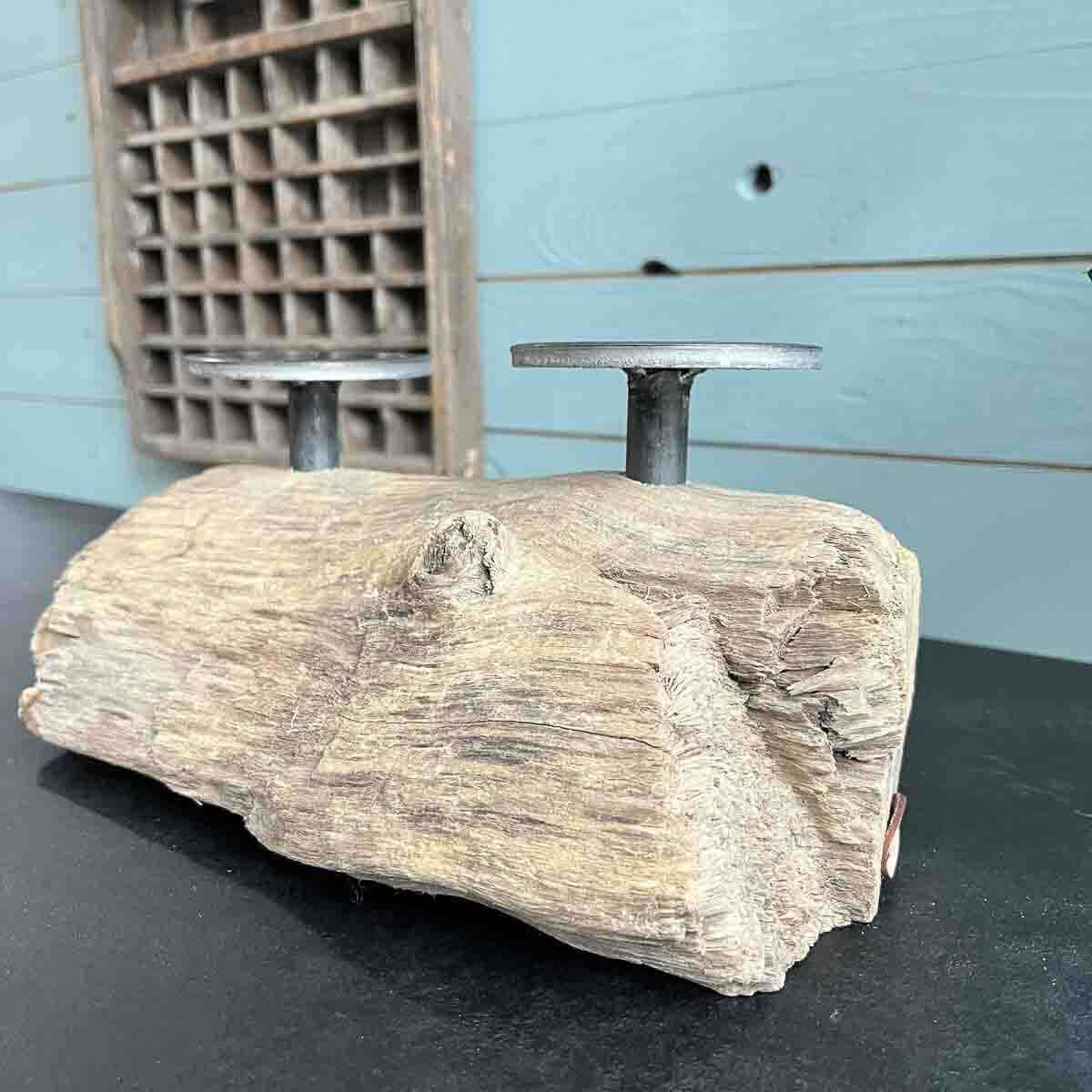 Treibholz Kerzenhalter Meeresrauschen