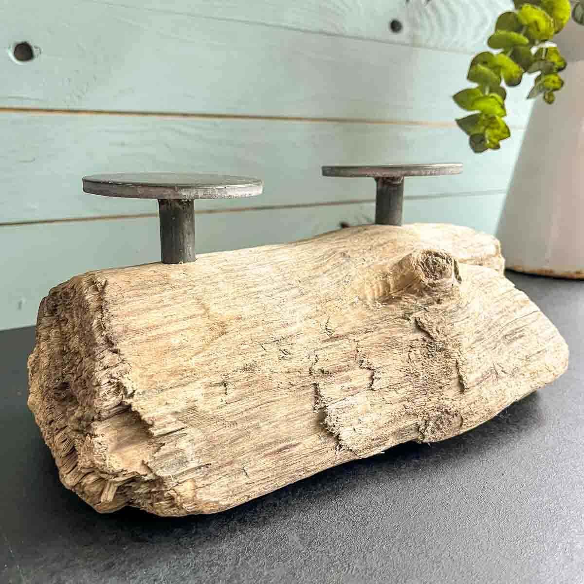 Treibholz Kerzenhalter Meeresrauschen