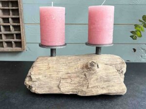 Treibholz Kerzenhalter Meeresrauschen