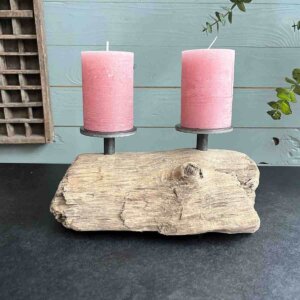 Treibholz Kerzenhalter Meeresrauschen