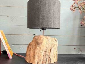 Treibholz Lampe Seebär