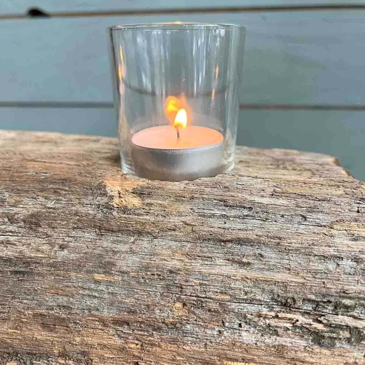 Treibholz Teelichthalter Seebrise