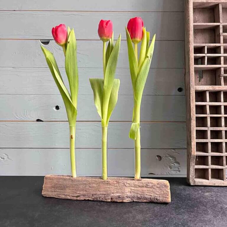 Treibholz Vase Alte Liebe