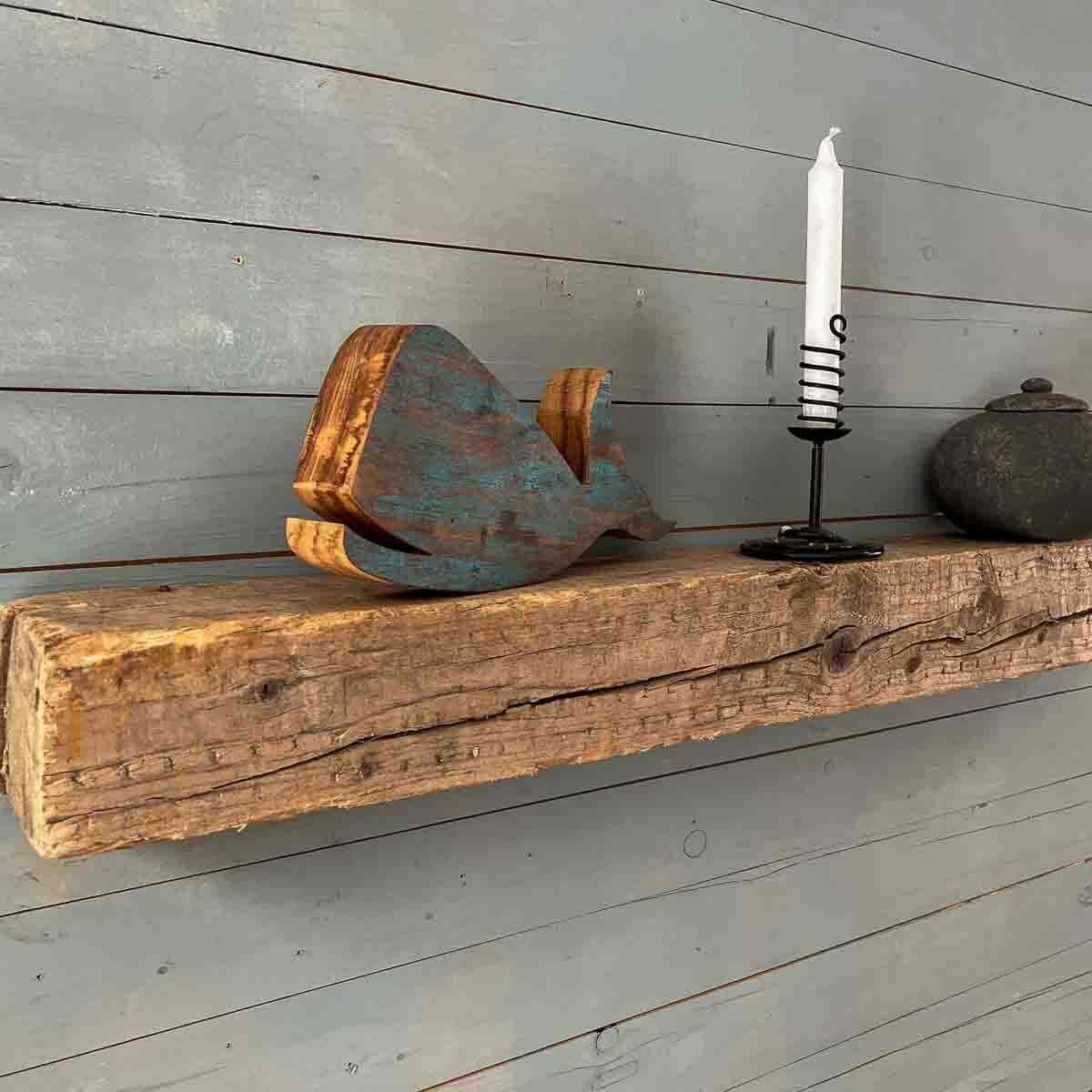 Treibholz Wandregal Seezeichen