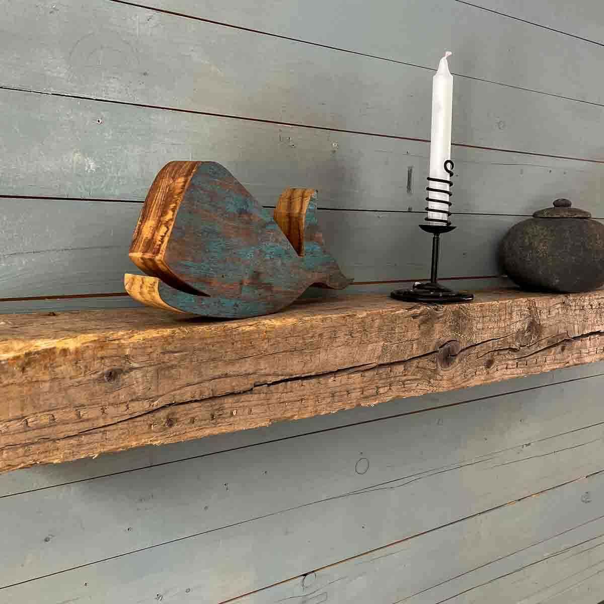 Treibholz Wandregal Seezeichen