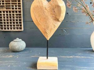 Treibholz Herz Meeresbrise