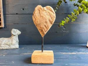 Treibholz Herz Seemannsherz