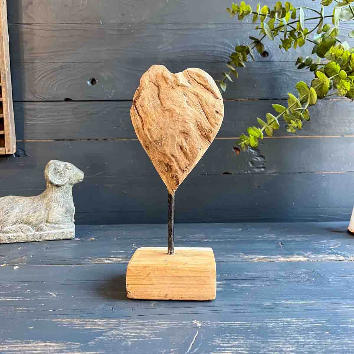 Treibholz Herz Seemannsherz