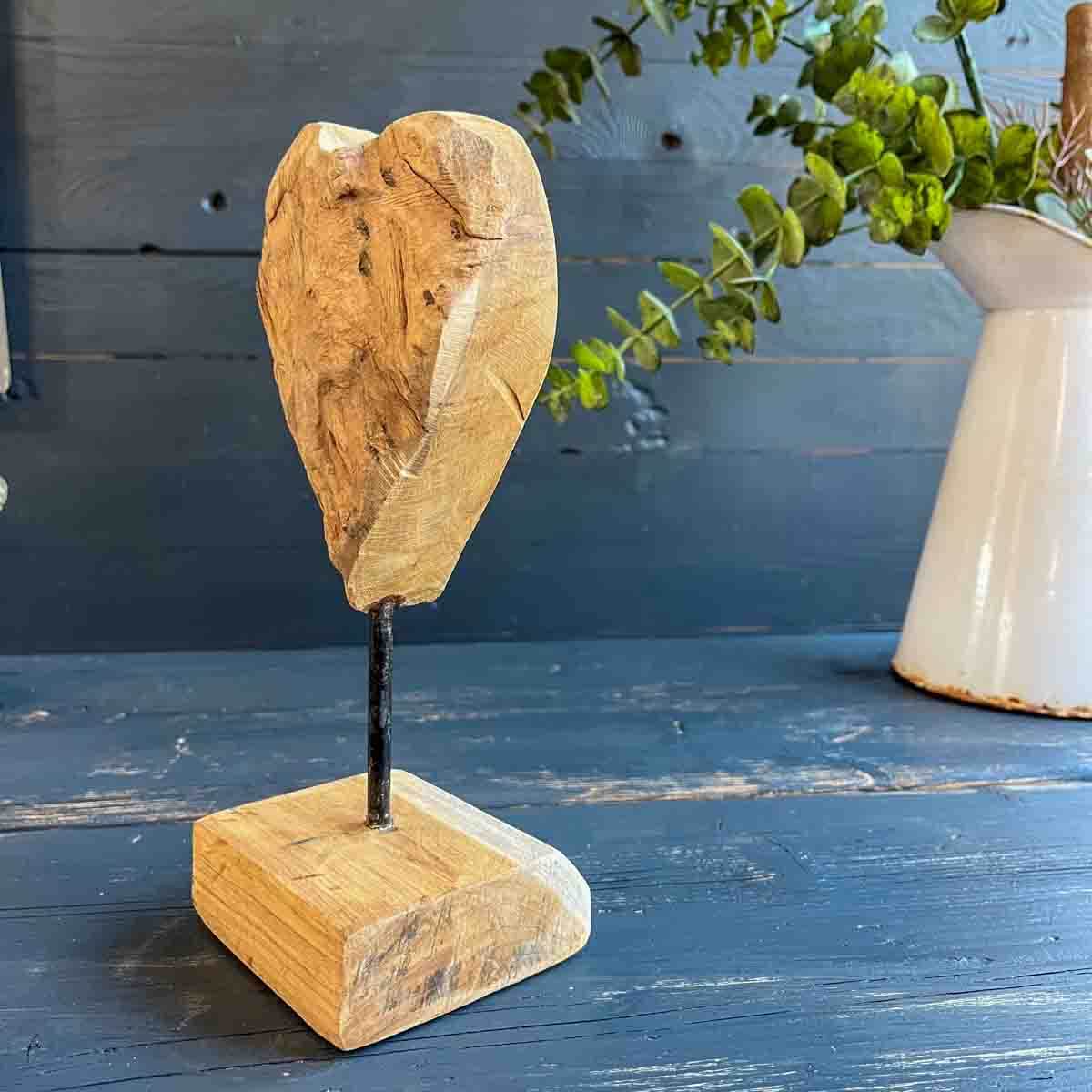 Treibholz Herz Seemannsherz