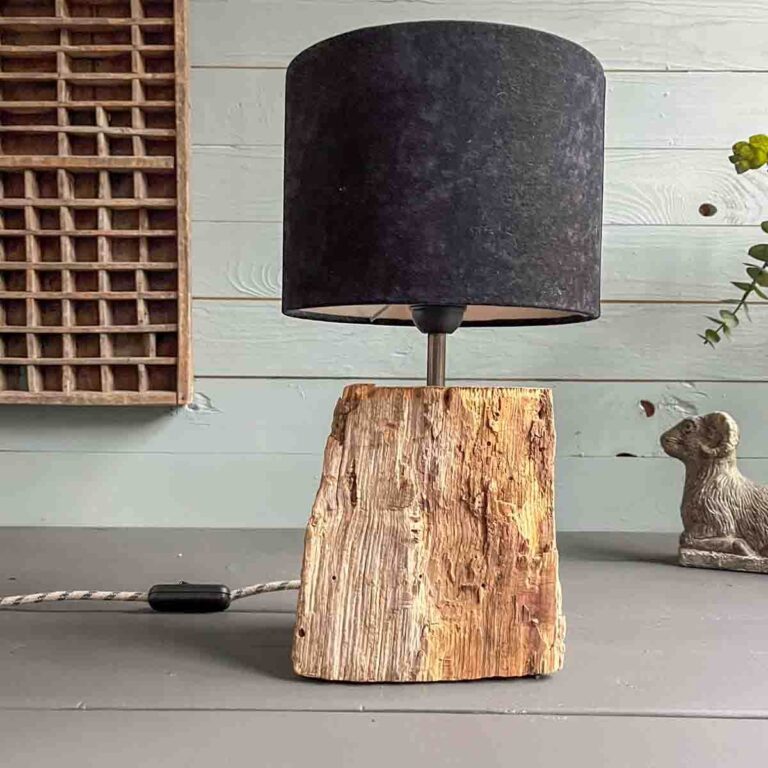 Treibholz Lampe Ebbe