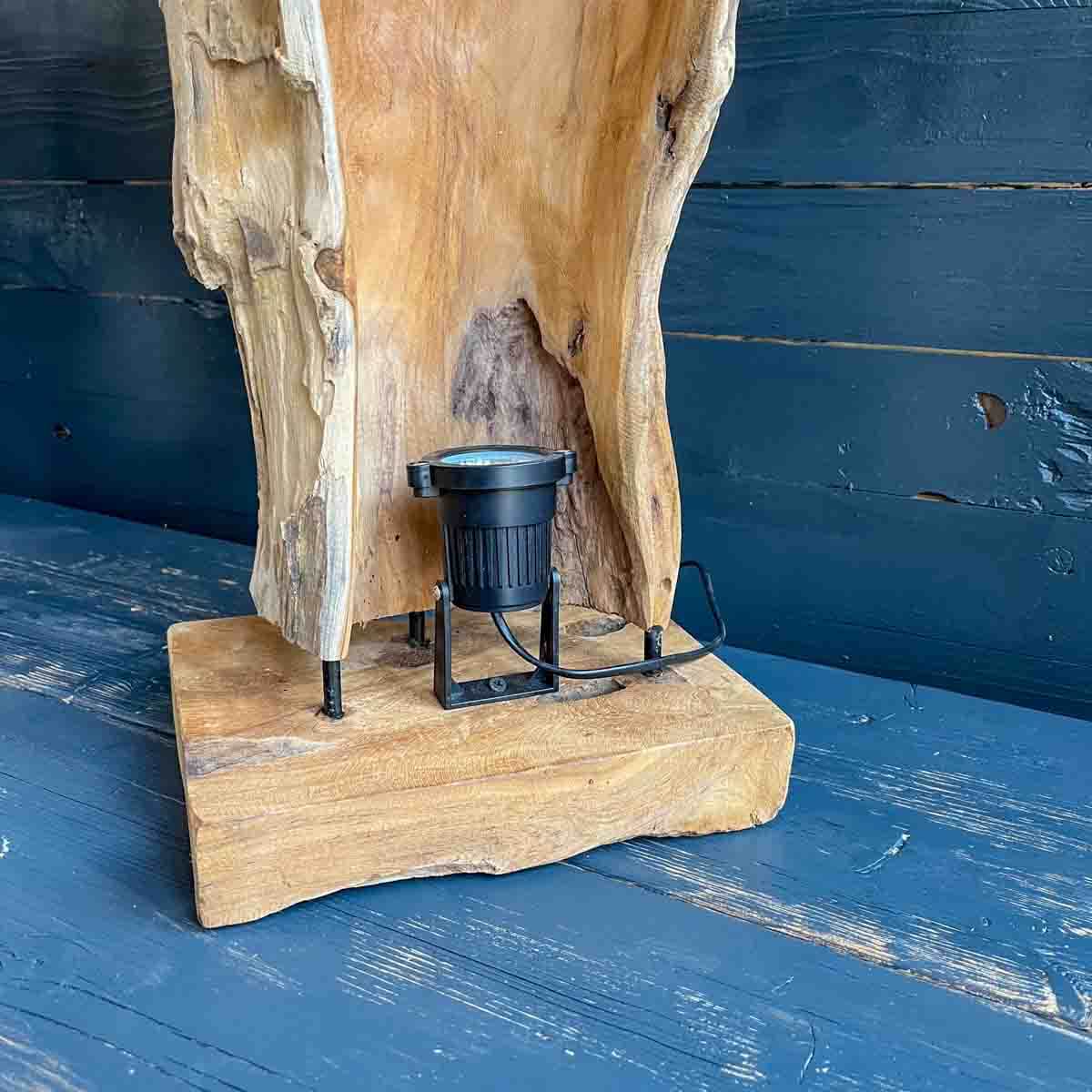 Treibholz Lampe Hafenflimmern