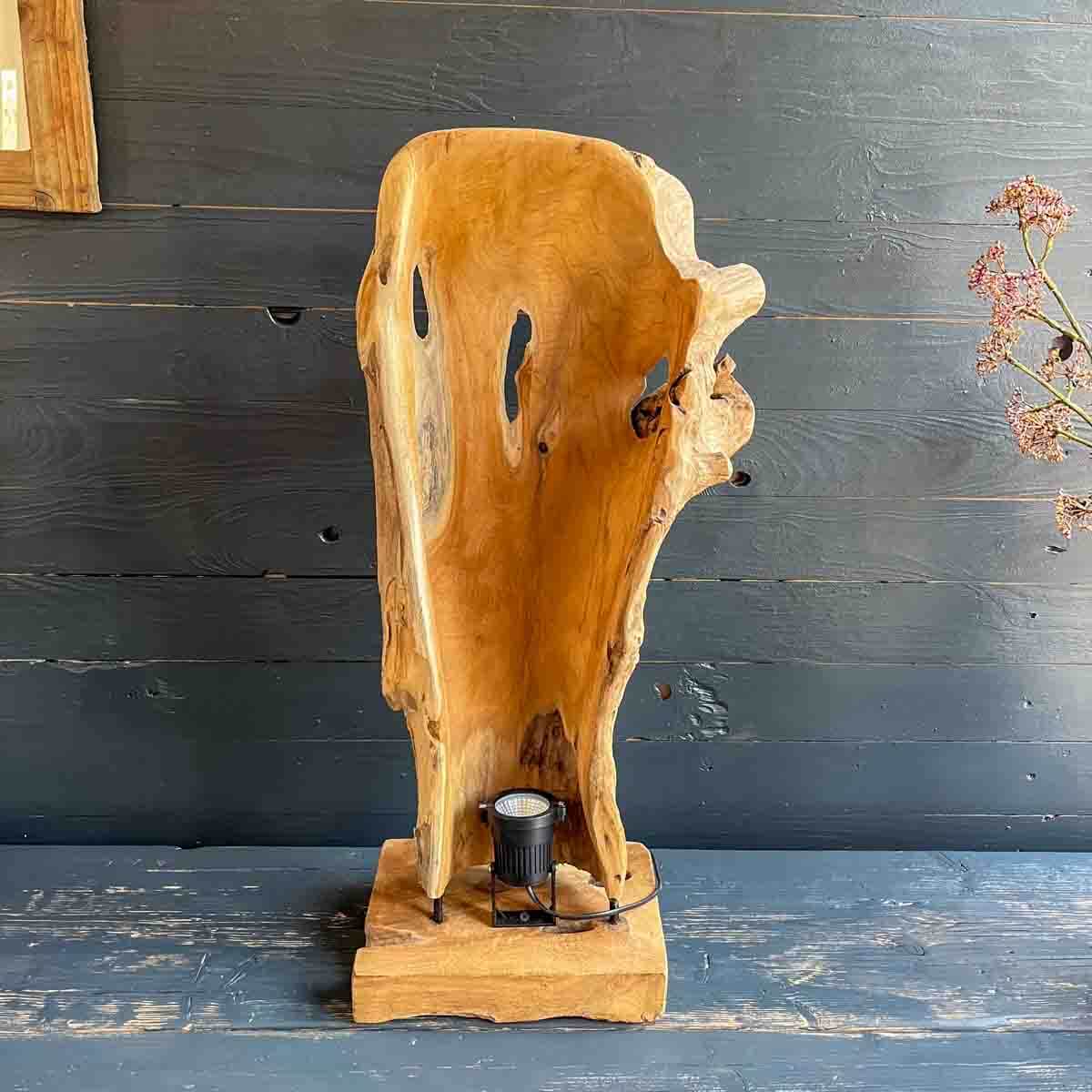 Treibholz Lampe Hafenflimmern