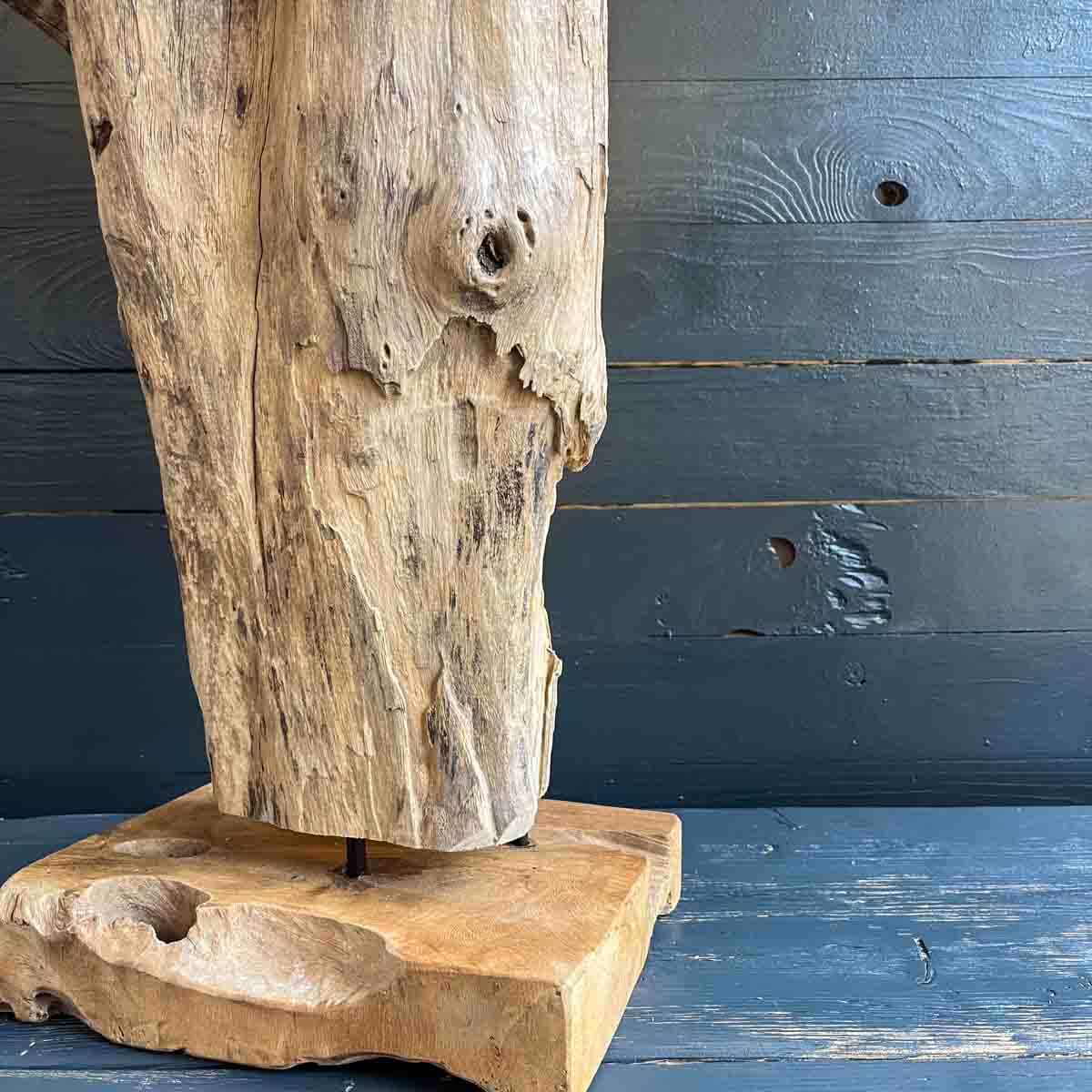 Treibholz Lampe Hafenflimmern