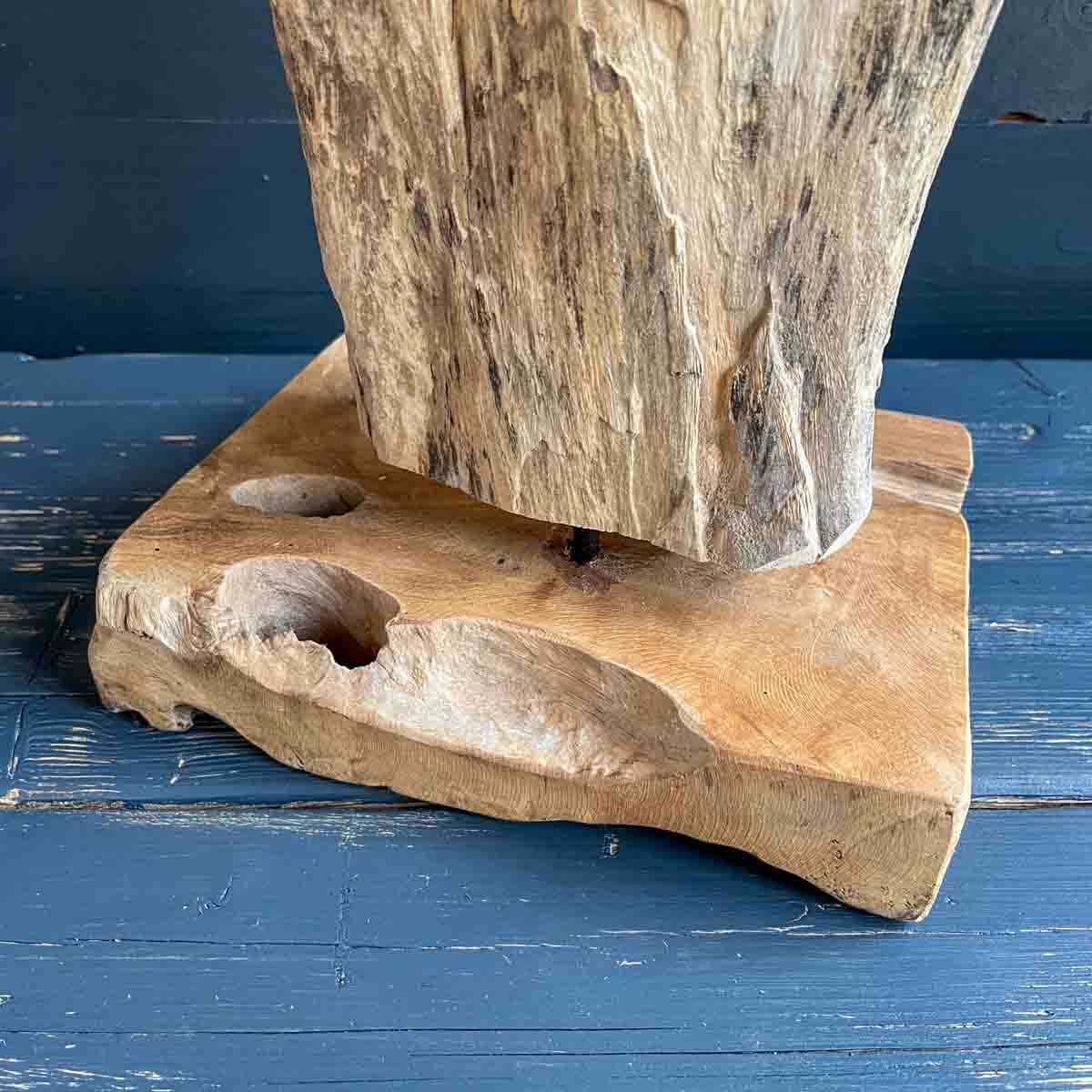 Treibholz Lampe Hafenflimmern