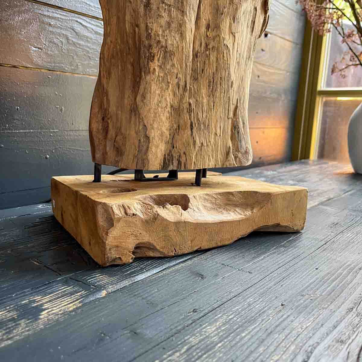 Treibholz Lampe Hafenflimmern