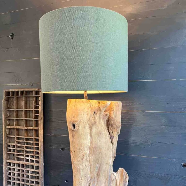 Treibholz Stehlampe Küstenfeuer