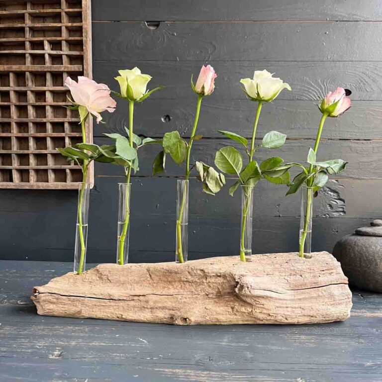 Treibholz Vase Lotsenlicht