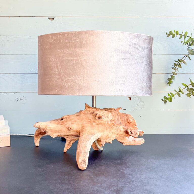 Treibholz Lampe Hafenkapitän